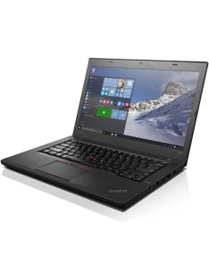   Lenovo ThinkPad T460 / i5-6300U / 8GB / 180 SSD / CAM / FHD / HU / Integrált / B /  használt laptop