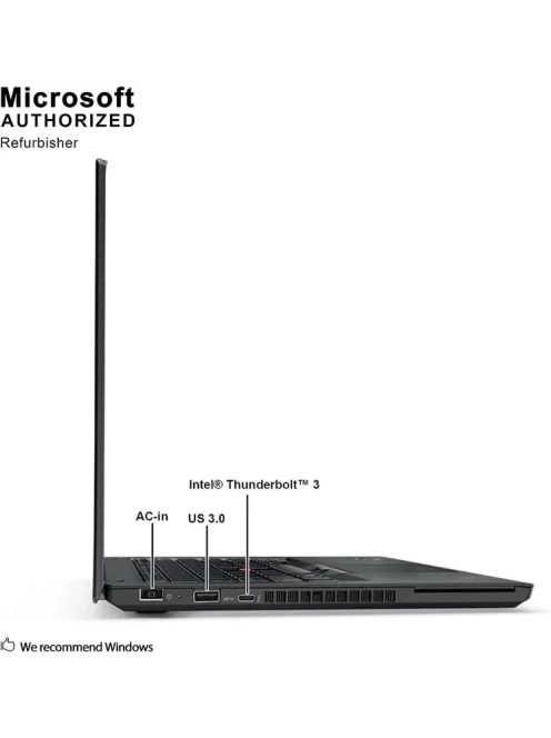 Lenovo ThinkPad T470 / i5-6300U / 8GB / 256 NVME / CAM / FHD / HU / Integrált / B /  használt laptop új akkumulátorral
