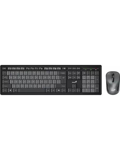 GENIUS Vezeték Nélküli Billentyűzet + egér KM-8200 Smart, USB Dual Color